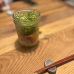 山本のハンバーグ 中目黒食堂 - サラダもオシャレ