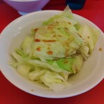 家系ラーメン 佐々喜家 - キャベツ
