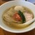 麺屋ブルーズ - 料理写真:白そば(950円)に味付とろ玉子(150円)をトッピング♪