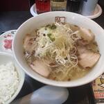 喜多方ラーメン坂内 小法師 - 青唐ねぎ塩ラーメン