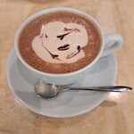 ジャン=ポール・エヴァン - 妻の注文した　「ショコラ　ショ　マロンカシス」。