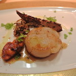 saveur - ホタテと筍のセジール