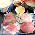 まるろ - 刺身定食