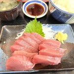まるろ - かつお刺定食