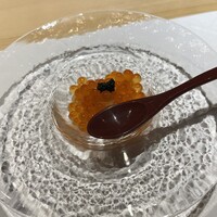 大阪 京橋 鮨 黒潮海閤 - イクラとキャビアの小丼