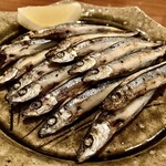 みつ - 「きびなご塩焼（税抜￥680）」