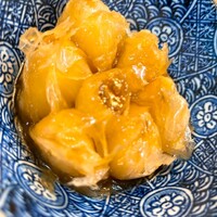 割烹 むら山 - にんにくの甘露煮