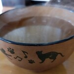 ダイニングバーポモドーロ - 猫ちゃんカップのスープ