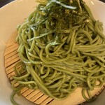 抹茶さろん ひとこと - 抹茶ザルそば