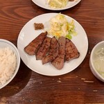 牛たん料理 閣 - 牛タン焼き定食5枚