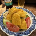飯・酒場 コマメヤ - コーンサラダ 350円