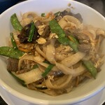 中華食房 正記 - 牛肉炒蛋刀削麺