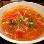Mujinzou Koiwaya - エビつけ麺のスープ