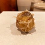 天白 - 塩茹でしてから揚げたホクホクの栗