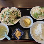 福吉順 - ランチ　野菜炒め