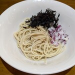 春日遅遅 - 和え玉ハーフ　鶏油