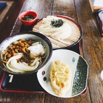 ヨコクラうどん - 今日の朝ご飯セット