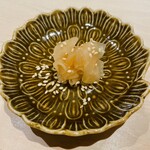 すし宮川 - 大根漬け
