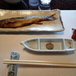 京亭 - 先付・鮎煮浸し