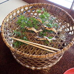 京亭 - 天然鮎塩焼き