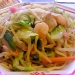 中華料理 牡丹園 - ランチセットの皿うどん