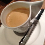 アトリエドアイ - ランチコース（２，１６０円）のコーヒー。２０１４年４月２０１４年４月