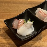 酒肴場 屯 - ヒラマサ、シマソイ、タコ