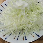とんかつ 黒田 - キャベツ