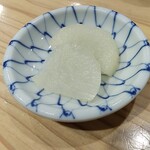 とんかつ 黒田 - 漬物