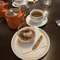 Scarpetta Tokyo - エスプレッソプリン  ヘーゼルナッツのジェラート