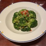 萬珍樓 - ブロッコリーのXO醬炒め