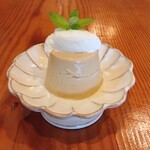 Cafe a-hum - そばプリン
