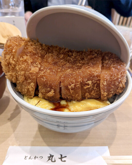 焼きカツ丼(特上) とんかつ丸七＠肉食系グルメアーティストkazukazu