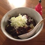 串カツ 青山七丁目 - どて煮豆腐