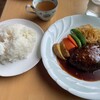 カフェ・ヴェール - 料理写真:ビッグハンバーグランチ800円