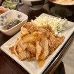 鉄丸 - しょうが焼き定食