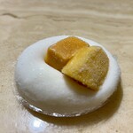 源 吉兆庵 - 料理写真:マンゴー大福アイス