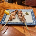 炭火焼鳥正ざわ - せせりとはらみ