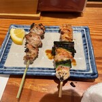 炭火焼鳥正ざわ - ねぎまと片方失念…