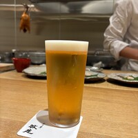 京中華 牧定 - 最初はビール♪