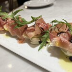ピッツェリア・アッソ・ダ・ヤマグチ 中崎町店 - いちじくとマスカルポーネ、生ハムのアンティパスト