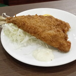 ひなたぼっこ - アジフライ