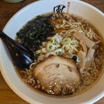 我流らあめん風神 - 醤油ラーメン