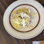 IL PLANETARIO - 自家製パンチェッタとパルミジャーノのリゾット／吉田農場【恵味ゴールド】のクレマ