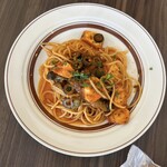 IL PLANETARIO - やわらかいタコとオリーブのプッタネスカ