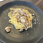 IL PLANETARIO - ポルチーニとキノコのクリームソース／タリアテッレ