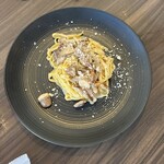 IL PLANETARIO - ポルチーニとキノコのクリームソース／タリアテッレ