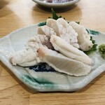 喫酒 フグさん - ショウサイフグのタタキ（単品） 食感、旨味、最高。
