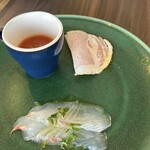 IL PLANETARIO - 前菜の3点盛り合わせ