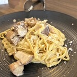 IL PLANETARIO - ポルチーニとキノコのクリームソース／タリアテッレ